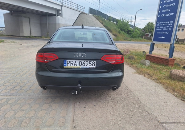 Audi A4 cena 37500 przebieg: 249000, rok produkcji 2008 z Września małe 67